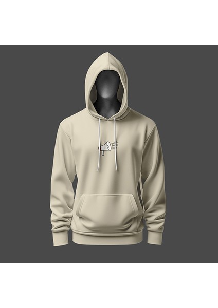 Bagırtmayın Beni Baskılı Hoodie - Unisex Rahat & Şık Tasarım
