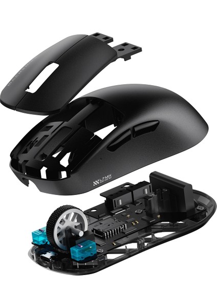 L7 Mix Tri-Mode 3395 Siyah 26000DPI Ultralight 55GR Rgb Gaming Mouse