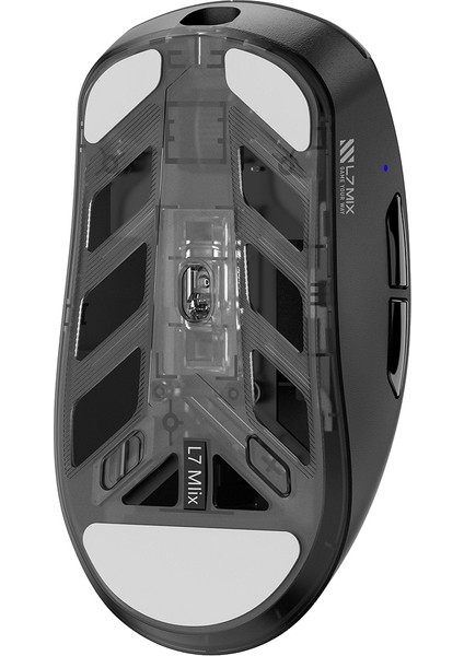 L7 Mix Tri-Mode 3395 Siyah 26000DPI Ultralight 55GR Rgb Gaming Mouse