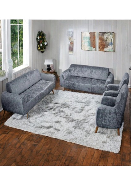 Kadife Koltuk Örtüsü | Lastikli Kanepe Örtüsü | Lastikli Koltuk Örtüsü | Koltuk Kılıfı 3311