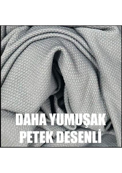 Yeni Mikro Petek Kumaş Üçlü Koltuk & Çekyat Koltuk Kılıfı Arkası Dahil Kapatıyoruz.