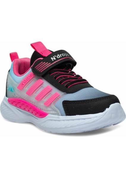 023-25 Anorak Anatomik Kız Çocuk Sneaker Siyah Fuşya 31-35