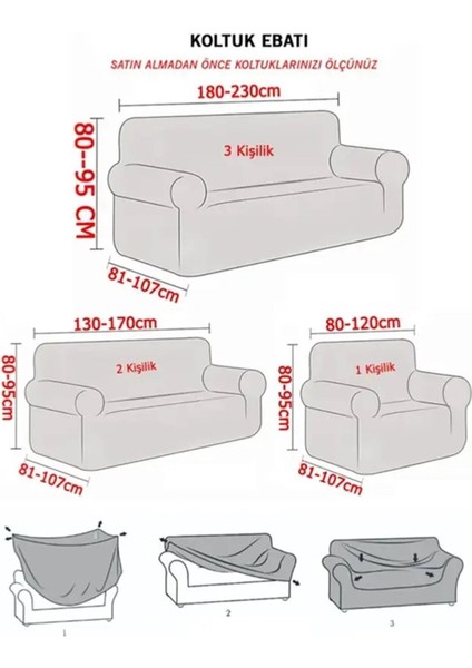 Likrali Koltuk Örtüsü, Yıkanabilir Lastikli Esnek Kare Desen Üç Kişilik Koltuk Kılıfı fiyatları