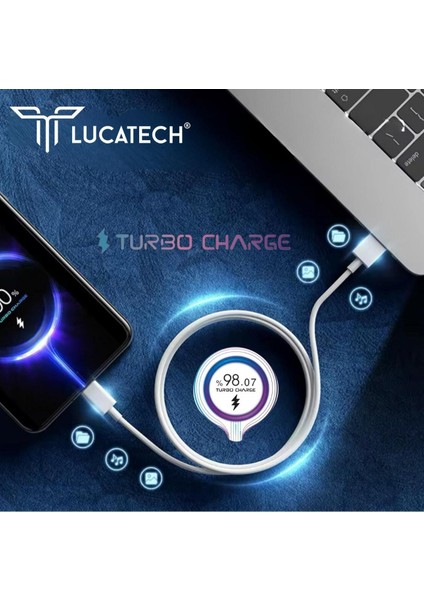 Xiaomi Redmi Note 9 / 9s / 9 Pro / 9 Pro 5g Uyumlu Turbo Typec Hızlı Şarj Kablosu