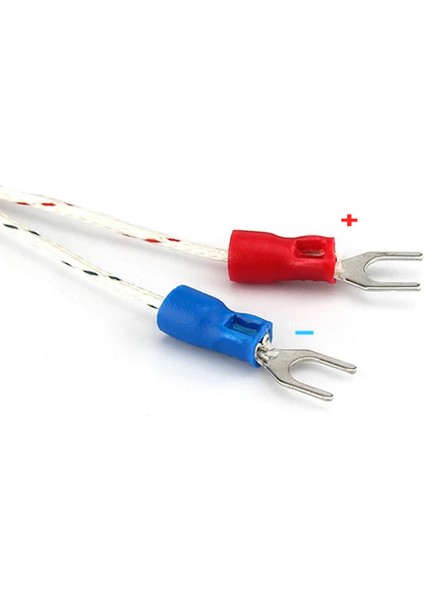 K Type Thermocouple 1 Metre Silindir Tip Başlık Sıcaklık Isı Sensörü 0c / 800C Paslanmaz Çelik Prob K Tip Termostat Kazan Fırın Isıtıcı Endüstriyel Kontrol Su Geçirmez