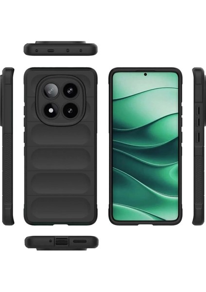 Xiaomi Redmi Note 14 Pro 4g Uyumlu Kılıf Optimum Silikon Siyah fiyatları