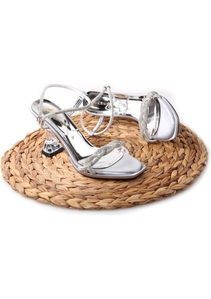 Tamer 02837 8,5 Topuklu Kadın Abiye Sandalet Ayakkabı fiyatları