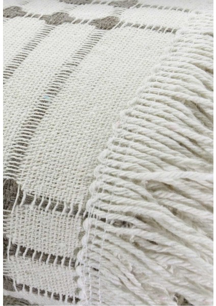 %100 Pamuklu Buldan Işi Kahve Renk Çekyat Örtüsü 180X250 cm modelleri