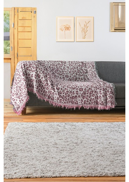 %100 Pamuklu Lüks Kaymaz Koltuk Örtüsü | Koltuk Şalı | Çok Amaçlı Örtü