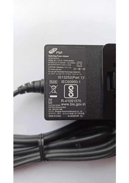 Adaptör FSP040-DHAN3 A Kodlu Avrupa Abd, Ingiltere, Avustralya İçin