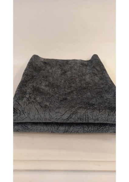 2 Adet Damar Desenli Antrasıt Gri Süngerli Kaymaz Koltuk Örtüsü