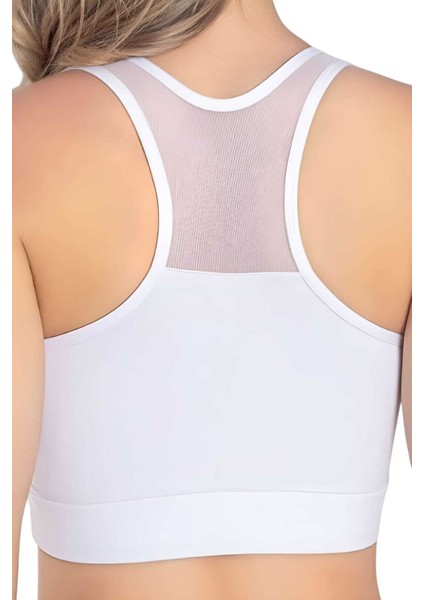 Kadın Büstiyer Kadın Tül Detaylı Crop fırsatları