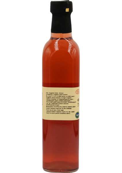 Üzüm Sirkesi 500 ml 2'li Paket