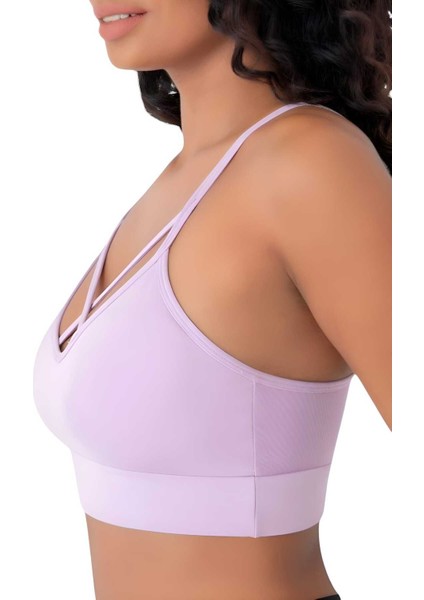 Kadın Büstiyer Kadın Çapraz Detaylı Crop indirimleri