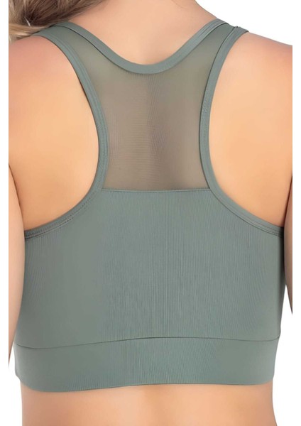 Kadın Büstiyer Kadın Tül Detaylı Crop fırsatları