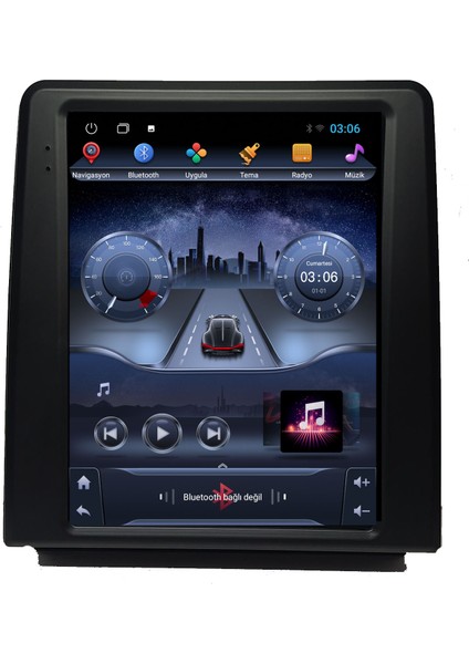 Renault Clio 5 Tesla 2019/2022 Uyumlu 8gb Ram 128GB Hafıza Carplay,kamera