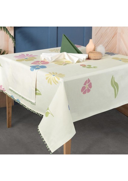 Avril Pamuk Masa Örtüsü 160*240 cm