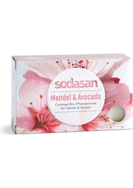 Katı El ve Vücut Yıkama Sabunu - Badem & Avokado 100 gr