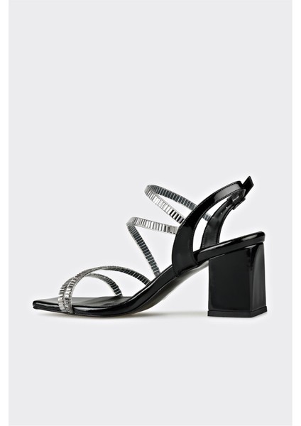 Siyah Kadın Günlük Sandalet modelleri