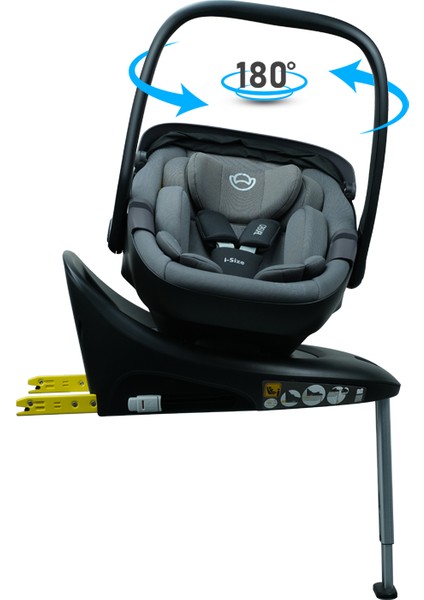 I-Size 180 Derece Dönebilen Isofixli Baza