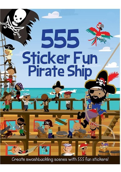 555 Sticker Fun - Pirate Ship