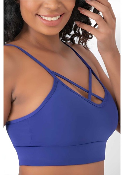 Kadın Büstiyer Kadın Çapraz Detaylı Crop modelleri