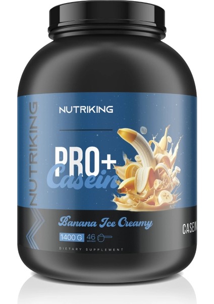 Casein Protein Pro+ 1400 gr 46 Servis Muzlu Dondurma
