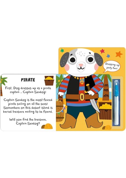 What Will You Wear - Dog-Magic Water Painting Book modelleri