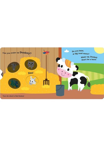 Good Morning Cow - Magic Wheel Book indirimleri