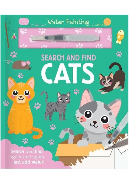 Water Painting Search And Find - Cats