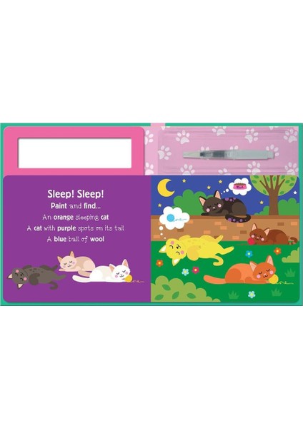 Water Painting Search And Find - Cats fiyatları