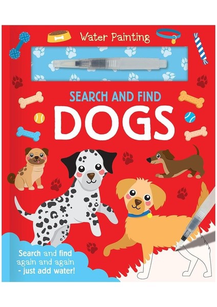 Water Painting Search And Find - Dogs