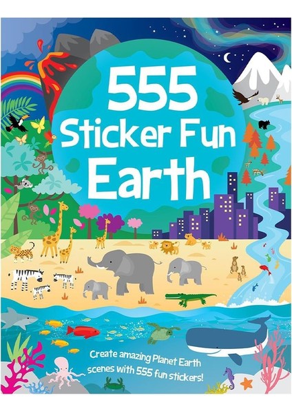 555 Sticker Fun - Earth