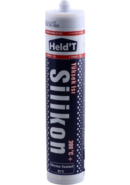 Yüksek Isıya Dayanıklı Kırmızı Silikon Conta Mastik 280 gr Kapı Pencere Pvc Montaj Yalıtım Yapışma
