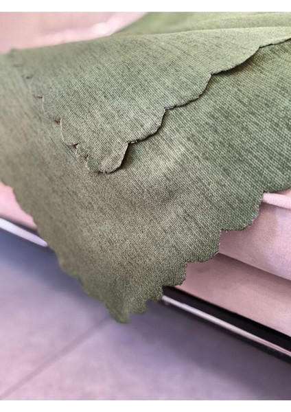 Yıkanılabilir Kaymaz Yeşil Şönil Koltuk Örtüsü modelleri