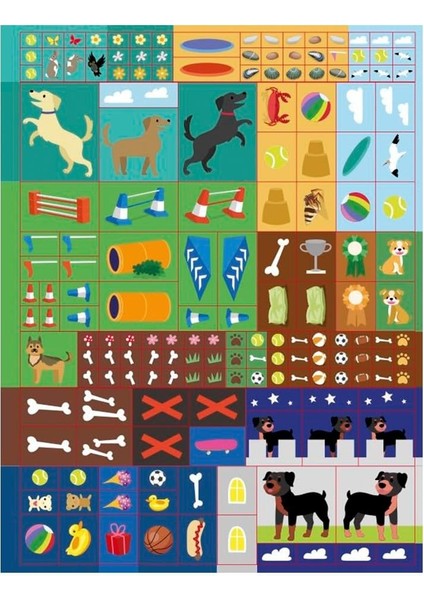 555 Sticker Fun - Cats And Dogs Activity Book modelleri