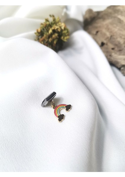 Rainbow Dreams 316L Çelik Nomination Charm