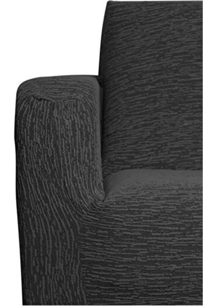 Düz Jakarlı 3 Kişilik Kanepe Örtüsü Lastikli fırsatları