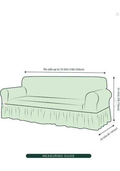 Bürümcük Koltuk,kanepe, Çekyat Örtüsü,lastikli,esnekli,etekli 3kişilik Koltuk Için fiyatları