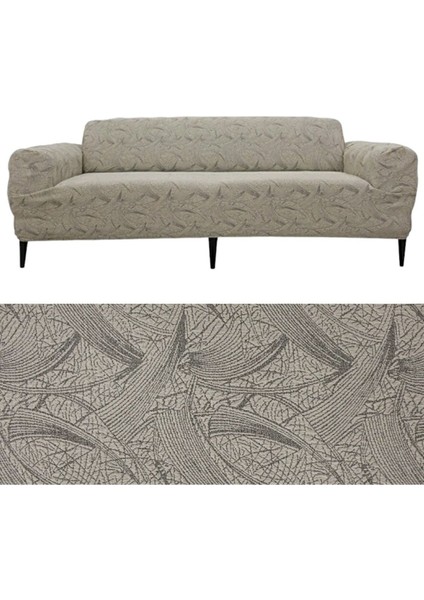 Streç Lastikli Esnek Yıkanabilir Pamuklu Sehra Desen 3 Kişilik Jakarlı Koltuk Örtüsü Koltuk Kılıfı fiyatları