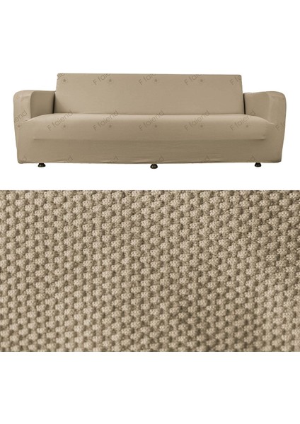 Bal Peteği Kumaş Koltuk, Kanepe, Çekyat Örtüsü 3 Kişilik Koltuk Örtüsü Lastikli ,esnek, Kahve fiyatları