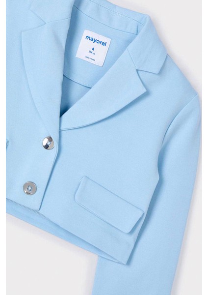 Düğmeli Uzun Kollu Yakalı Çift Cepli Özel Gün Davet Doğum Günü Bayramlık Kız Çocuk Ceket fırsatları