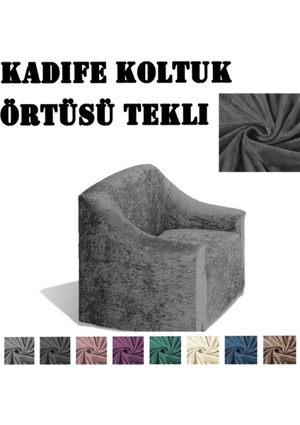 Kadife Koltuk ,kanepe,çekyat Örtüsü,koltuk Kılıfı Tekli