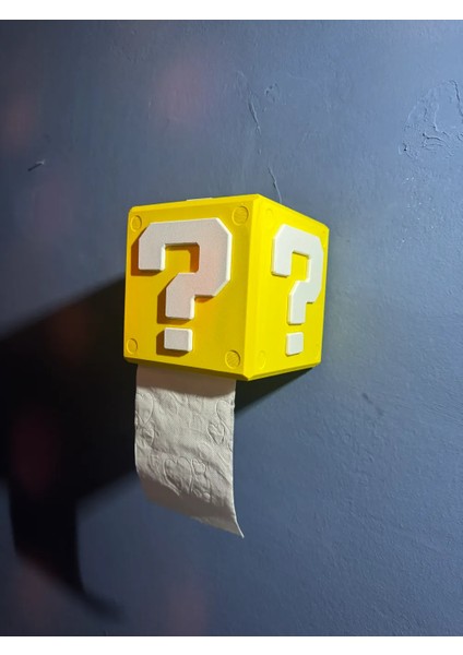 Mario Blok Tuvalet Kağıtlığı