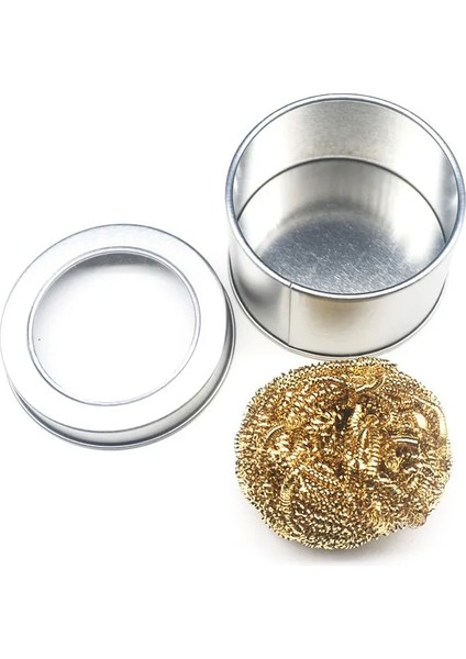 D 1 Adet Temizleme Topu Lehim Sökme Havya Örgü Filtre Temizleme Memesi Ucu Bakır Tel Temizleme Topu Metal Cüruf Kutusu Temiz Top (Yurt Dışından) modelleri