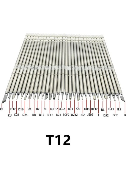 T12-BC2 Yeni T12-I Bc2 Bc3 Ils J02 JL02 D24 T12 Serisi Hakko FX951 Dıy Lehimleme Istasyonu Kitleri Için Havya Ipuçları Değiştirin (Yurt Dışından) modelleri