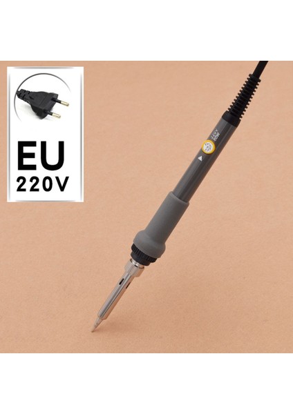 Gri Ab 220 V 200-450 Santigrat Elektrikli Havya Ayarlanabilir Sıcaklık Kaynak Araçları Ab Tak Havya Elektrikli Regülatörlü (Yurt Dışından)