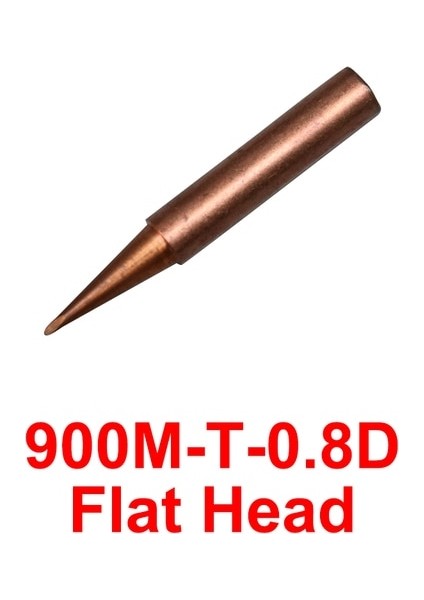 1 Adet 0.8d 1/5 Adet 900M T Serisi Saf Bakır Havya Ucu Kurşunsuz Kaynak Sting Hakko 936 FX-888D 852D + Havya Istasyonu (Yurt Dışından)