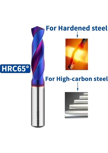 65 Matkap Ucu 1mm Katı Tungsten Karbür Uçları Cnc Karbür 1.0-20MM Metal Işleme Araçları Karbür Uçları Metal Matkap Seti Sert Metal Matkap (Yurt Dışından)