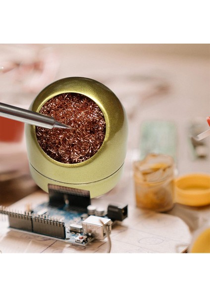 3 Adet Sünger Havya Ucu Temizleyici Lehim Sökme Temizleme Topu Kaynak Havya Örgü Filtre Metal Tel Standı Çelik Top Teneke Sökücü (Yurt Dışından) modelleri